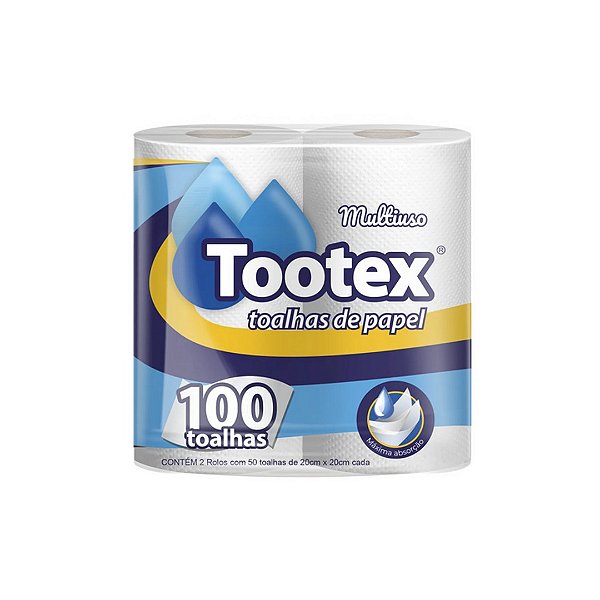 PAPEL TOALHA COZINHA TOOTEX C/ 2 UN.