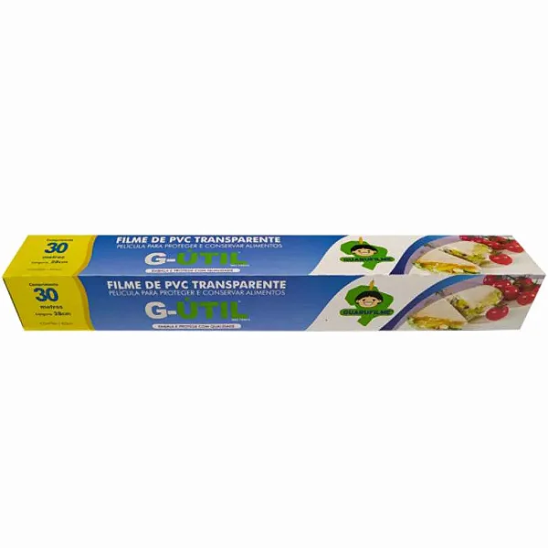 FILME PVC 28X50MTS GUARUFILMES UN.