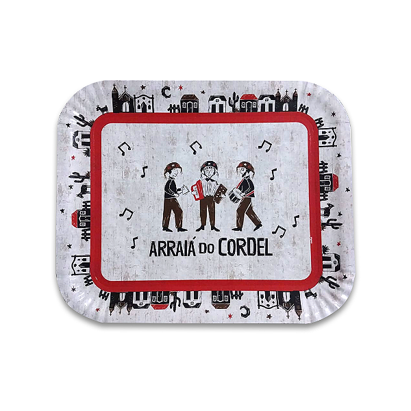 BANDEJA LAMINADA ARRAIA DO CORDEL R5 CROMUS