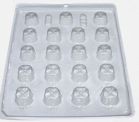 Forma para Bombom Redondo Cavado Bwb Un.