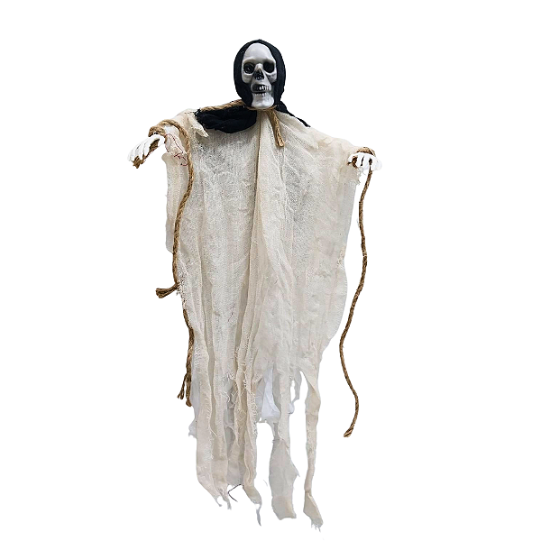 ENFEITE FANTASMA HALLOWEEN 70CM