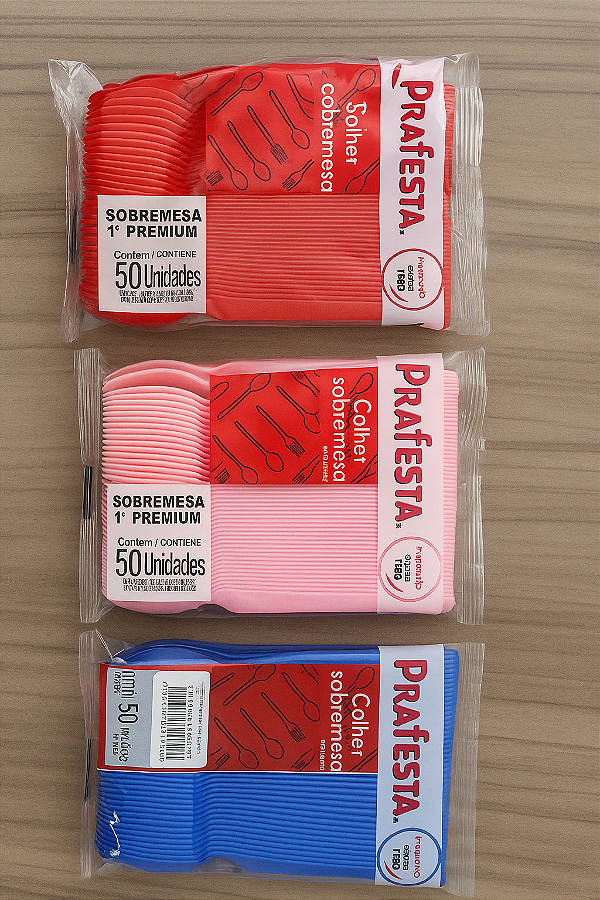 Colher Sobremesa Prafesta - 50 und.