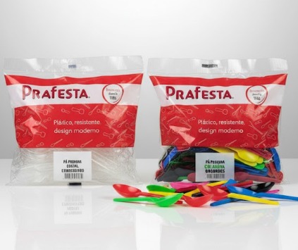 Pazinha P/ Sorvete Prafesta - 100 und.