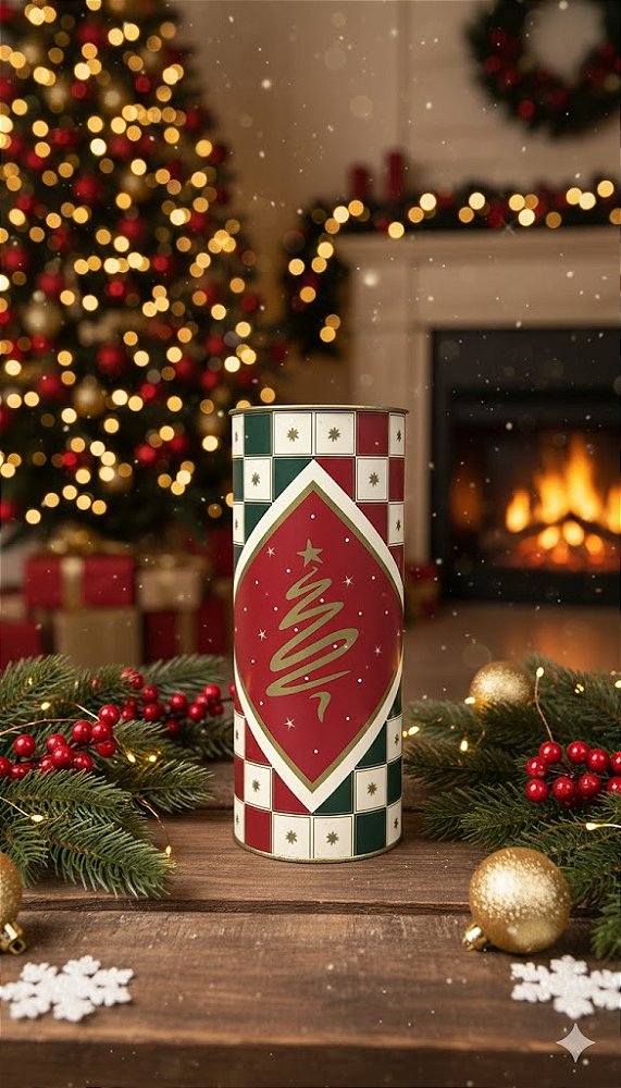 Lata Para Bebidas s/ Alça Louvre - 20x9,1 cm