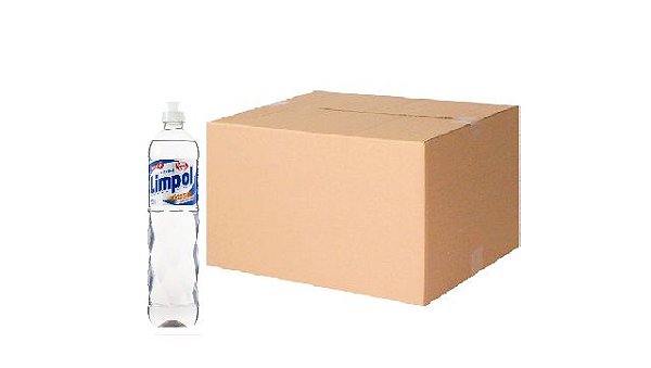 Detergente Limpol Cristal 500ml Caixa c/24X500 Un.