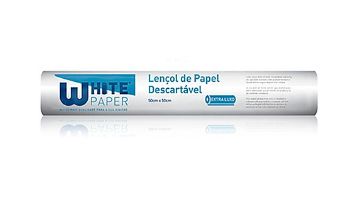 Lençol Hospitalar 70x50mts White Paper Un.