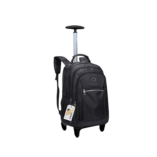 Mochila Notebook 15' Carrinho Executiva Rodinhas | Marca Fast Bag