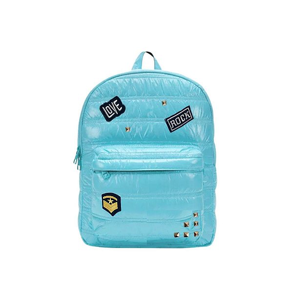 Mochila Juvenil Matelassê Puffer Meninas Escolar Trabalho
