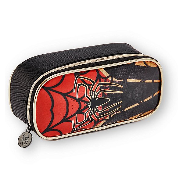 Estojo Escolar Grande Infantil Meninos Aranha Resistente