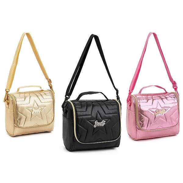 Lancheira Marmita Juvenil Metalizada Fashion