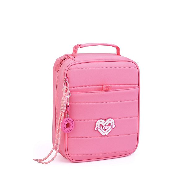 Estojo Box Escolar Grande Com Divisórias Internas Canetinhas