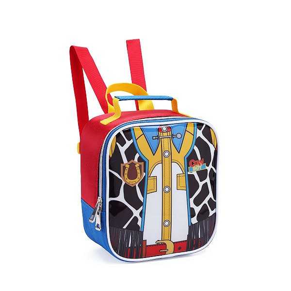Lancheira Bolsa Térmica Cowboy Infantil Meninos Escolar