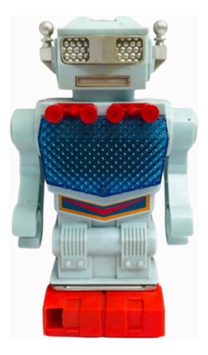 Brinquedo Mimo Antigo Robô  Robot Explorado Do Espaço Raro