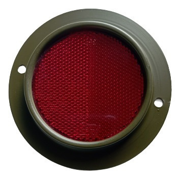 Refletor Olho De Gato Jeep Militar Militarizações Em Metal