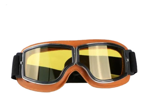 Óculos Motorciclista Lente Amarela Confortável