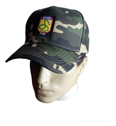 Boné Da Feb Camuflado Exclusivo Impermeável