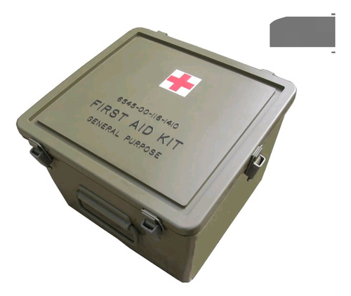 Caixa Primeiros Socorros Em Pvc Americana Nova Original Impo