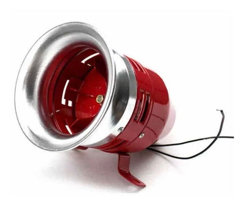 Sirene Militar Viatura Militar Jeep Em Metal 12 Volts