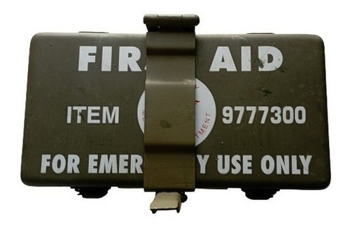 Caixa Primeiros Socorros Para Jeep Mb E Gpw Item Decorativo