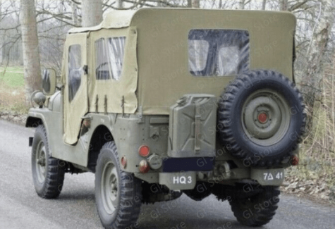 Capota para jeep willys de inverno varias cores importada
