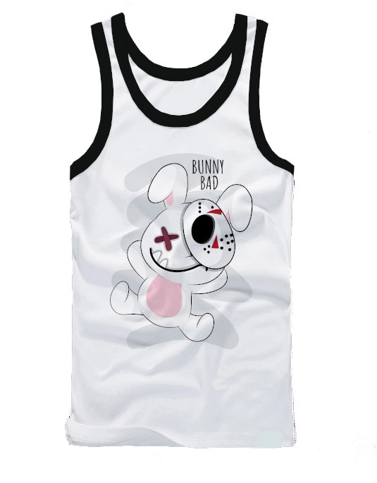 Regata Masculina Tecido Elastano Superior MD4 | Bunny Bad