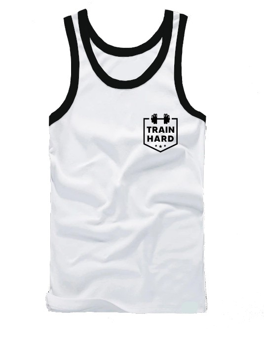 Regata Esportiva Masculina Tecido Elastano Superior MD12 | Train Hard