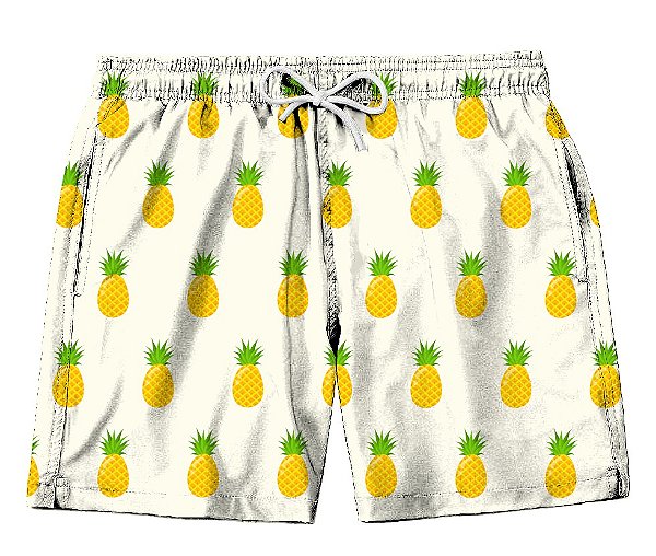 Short Masculino de Tactel | Abacaxis