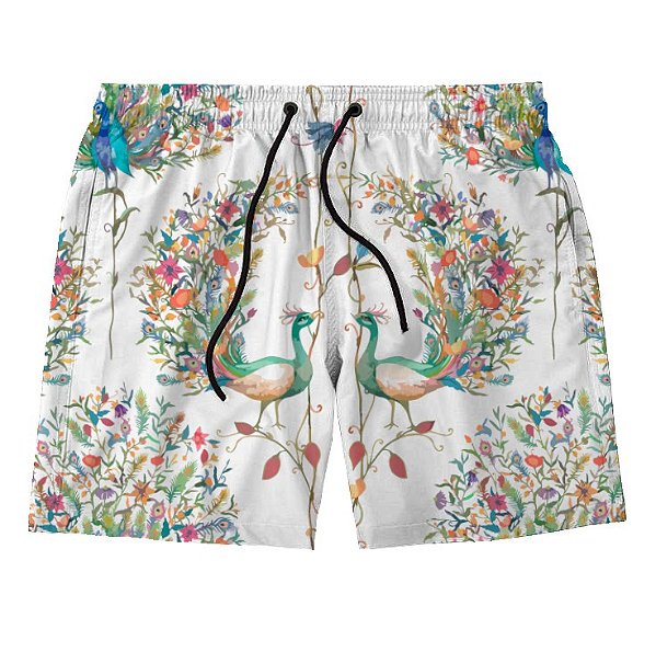 Short Masculino de Tactel | Pavão