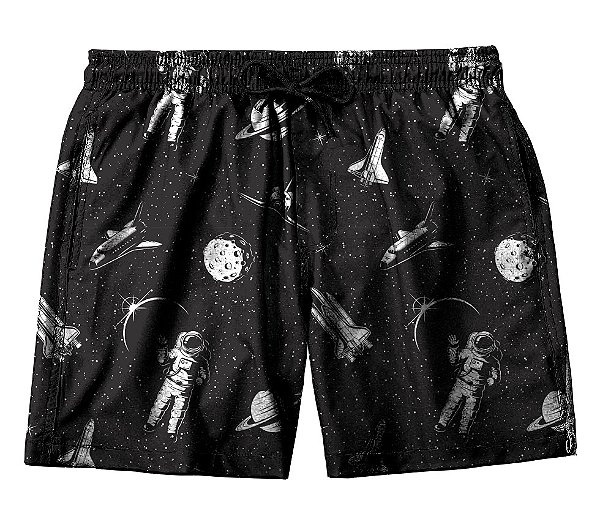 Short Masculino de Tactel | Galáxia Astronauta