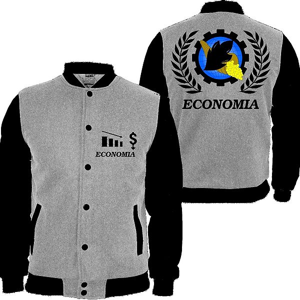 Universitários - Jaqueta College - Curso Economia
