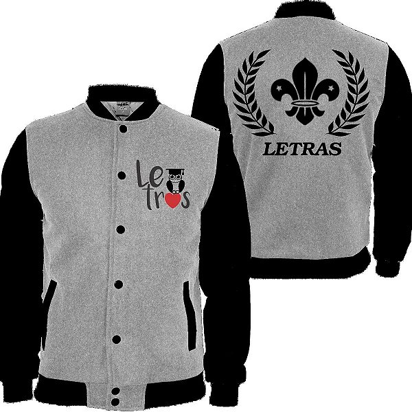 Universitários - Jaqueta College - Curso Letras