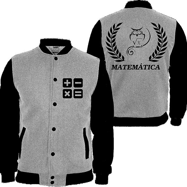 Universitários - Jaqueta College - Curso Matemática