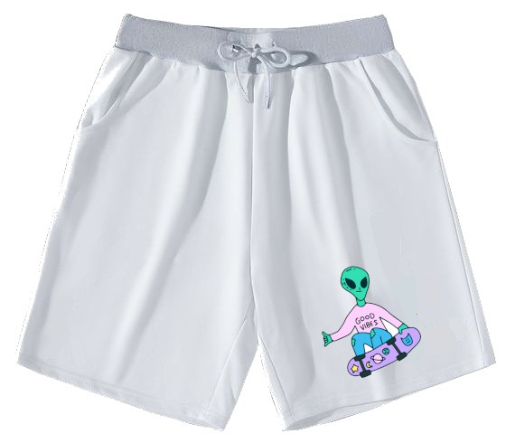 Bermuda Masculina de Moletom |  Branca Et Good Vibes