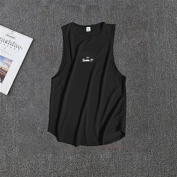 Regatas de Malha Arredondada Masculinas para Academia