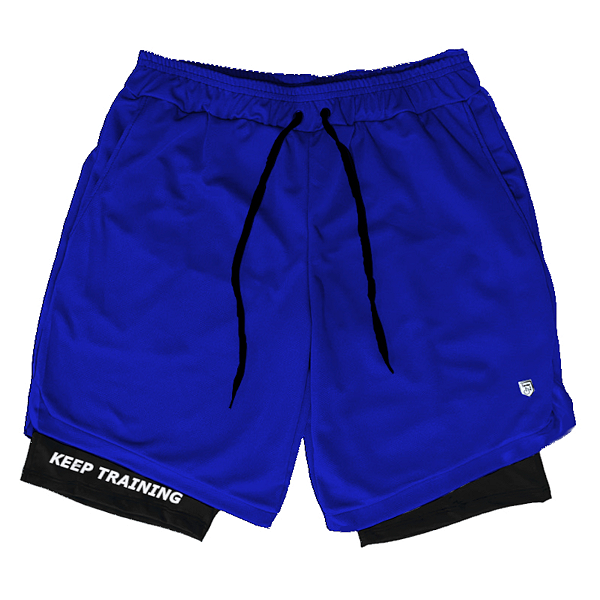 Kit com 100 x Shorts de Academia de Compressão 2 em 1