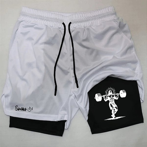 Short de Compressão Masculino Gym Dry-Fit