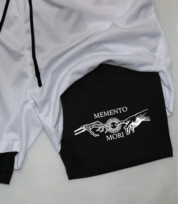 Short Masculino de ComPressão Com Bolso