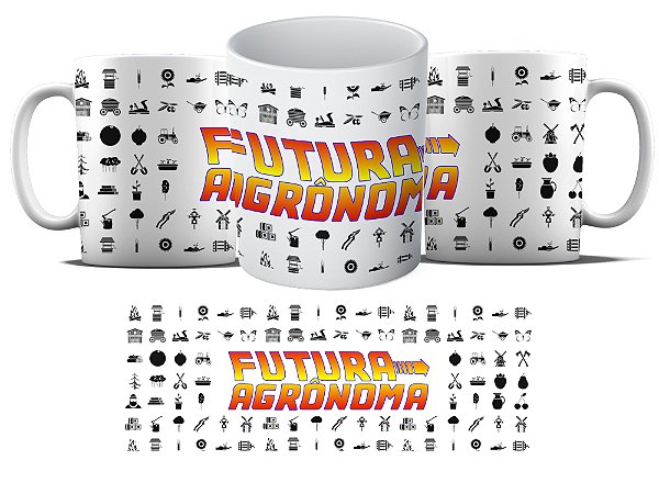 Caneca Personalizada - Curso Agronomia - Futura Agronoma MD04