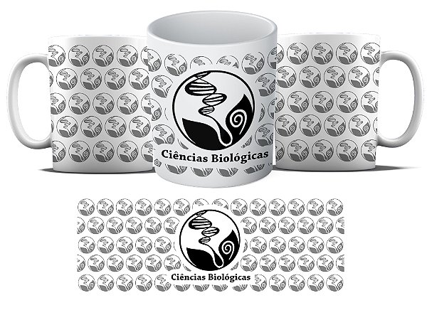 Caneca Personalizada - Curso Ciencias Biologicas Biologia - Ciencias biologicas logo MD03