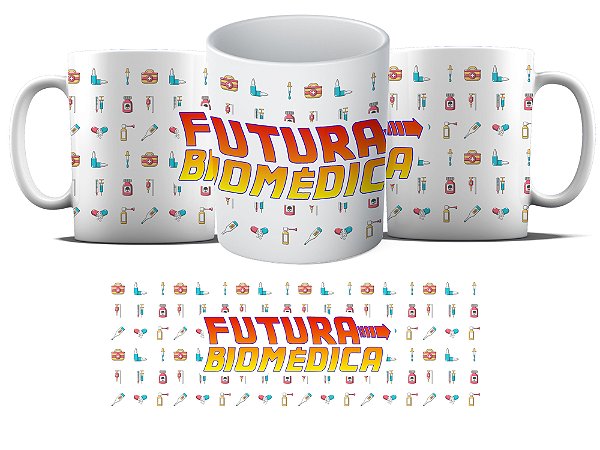 Caneca Personalizada - Curso Biomedicina - Futura biomedica MD03