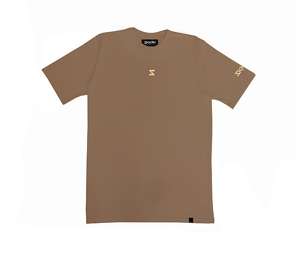 CAMISETA SKNDY OVERSIZED BASIC'S BROWN