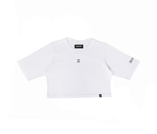 CROPPED SKNDY BASIC'S OVERSIZED WHITE