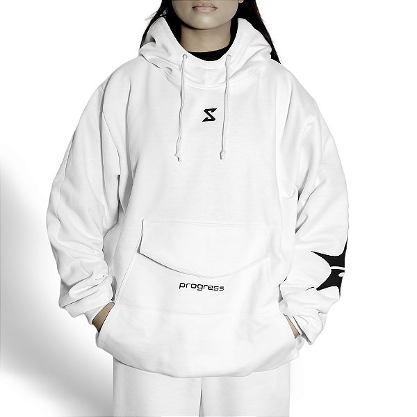 SKNDY PROGRESS 2.0 MOLETOM BRANCO