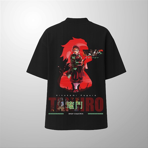 CAMISETA SKNDY OVERSIZED "HINOKAMI KAGURA"