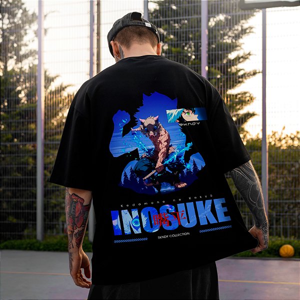 CAMISETA INOSUKE SKNDY OVERSIZED "KEDAMONO NO KOKYŪ"