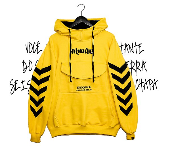 Moletom SKNDY PROGRESS YELLOW