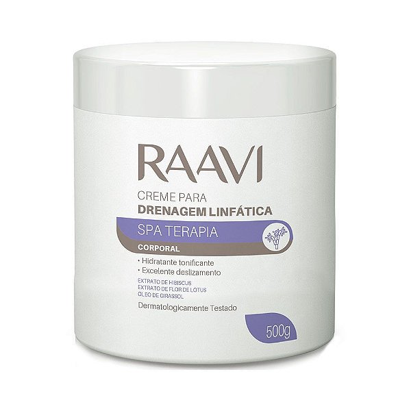 Creme De Drenagem Raavi 500G Pa0605
