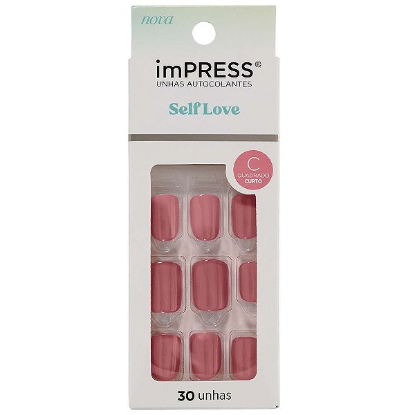 Unhas Kiss Impress Self Love Short In Luv