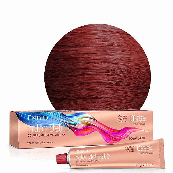 Coloração Amend Vegana Color Delicaté 0.6 Intensificador Vermelho