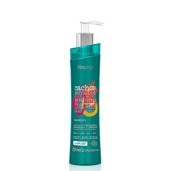 Shampoo Amend Cachos Ondulados, Cacheados E Crespos 250Ml